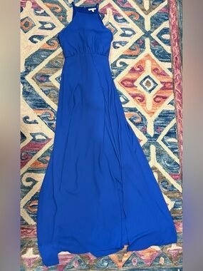 Gianni Bini Royal Blue Maxi Dress